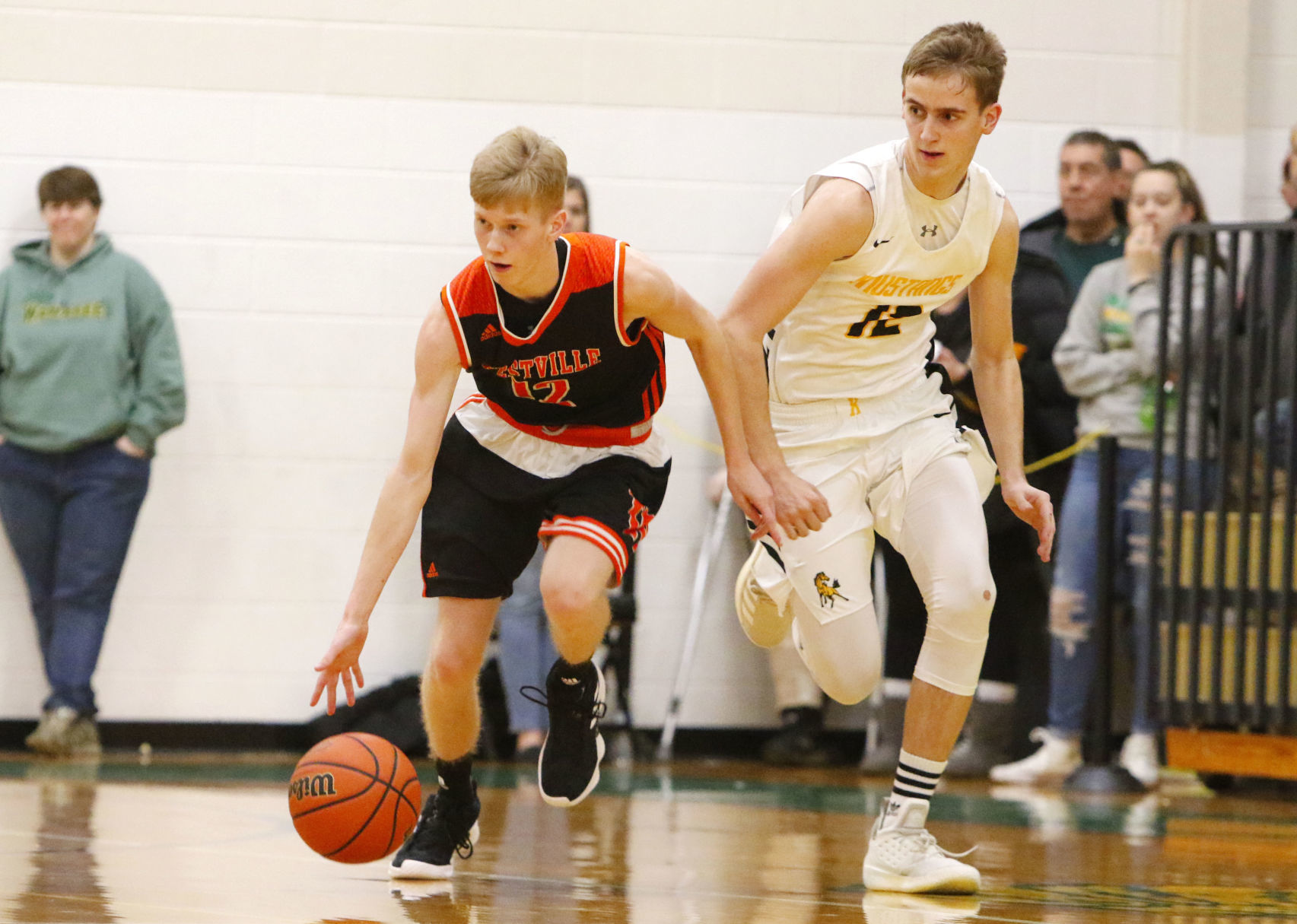 Boys basketball Class A sectional semifinal - Westville vs. Kouts